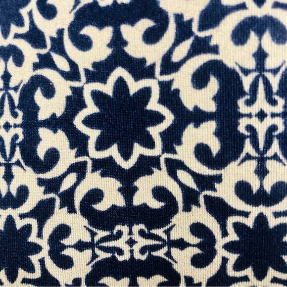 NWT Market & Spruce Blue Geometric Medallion Print Maxi Dress with Strappy Back - Picture 8 of 16